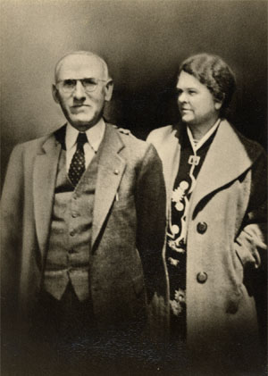 Dr Charles Washington Purnell & Wife, Flossie Messick